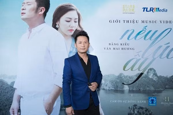 Bằng Kiều lịch lãm trong ngày ra mắt MV "Nếu lúc ấy"