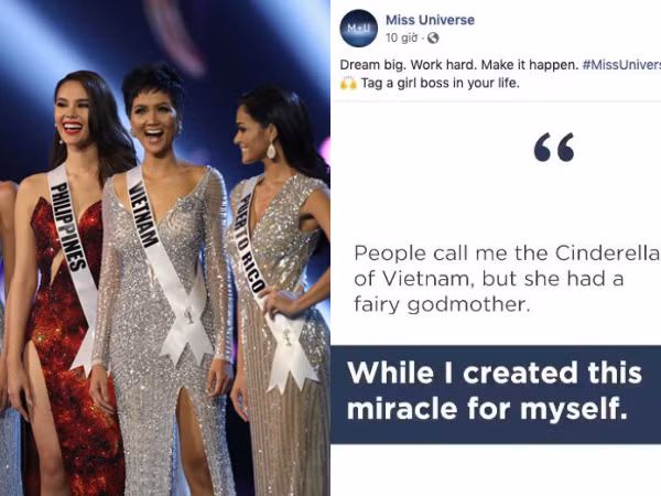 H'Hen Niê được Miss Universe bình chọn có câu nói truyền cảm hứng nhất năm