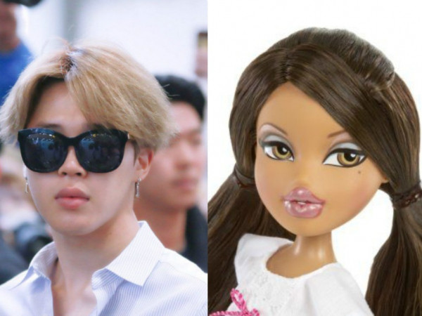Bạn sẽ bất ngờ khi phát hiện ra Jimin (BTS) nhìn cực kỳ giống... một cô nàng búp bê