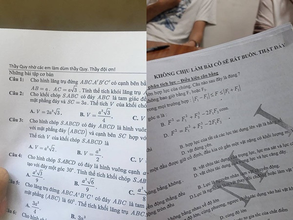 Giáo viên Đắk Lắk năn nỉ học trò: "Không chịu làm bài cô sẽ rất buồn"