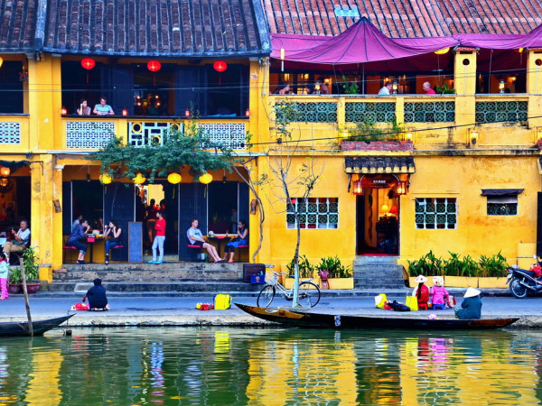 Đến Hội An để được hít thở không khí trong lành, được ăn ngon và sống thật xanh