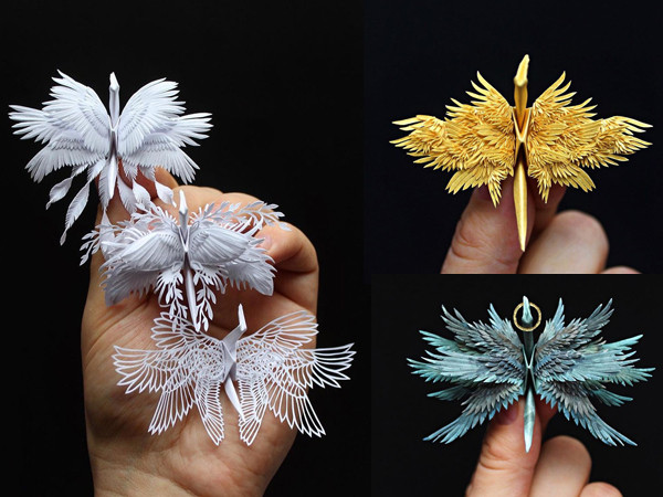 Mê mẩn ngắm những kiệt tác hạc giấy của nghệ thuật gấp giấy Origami