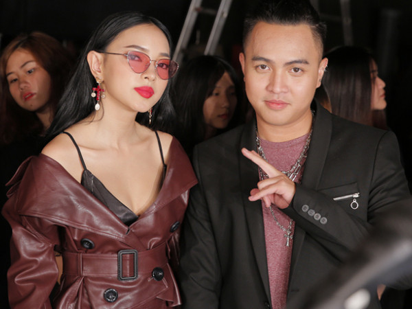 Hot girl Châu Bùi diện trang phục sang chảnh khi tham gia MV của ca sĩ V.O.X