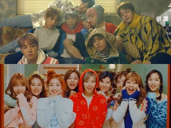 Trang chủ công ty bị hack, MV của BTS bị thay bằng "Knock Knock" của TWICE