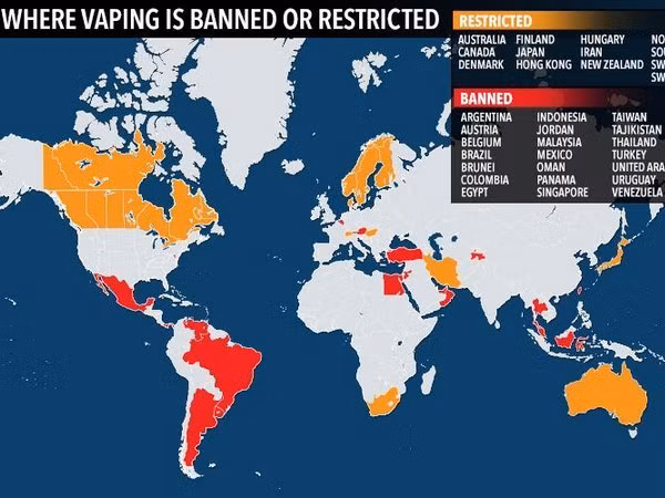 Thuốc lá truyền thống và thuốc lá điện tử: Phần lớn khác biệt còn độc hại thì như nhau