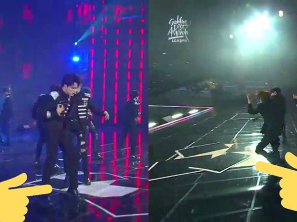 SEVENTEEN nhảy quá sung làm... hỏng luôn sàn sân khấu Golden Disc Awards