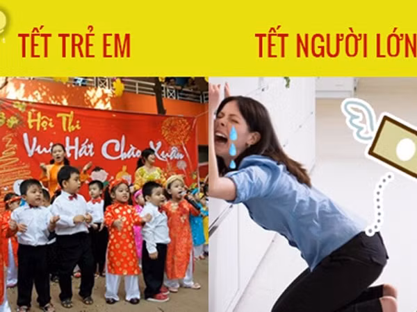 Tết khác biệt trong mắt trẻ em và người lớn như thế nào?