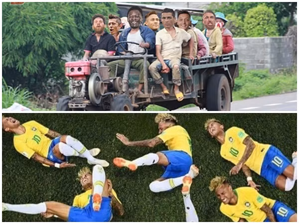 “Chết cười” loạt ảnh chế của dân mạng sau chiến thắng của Brazil tại World Cup 2018