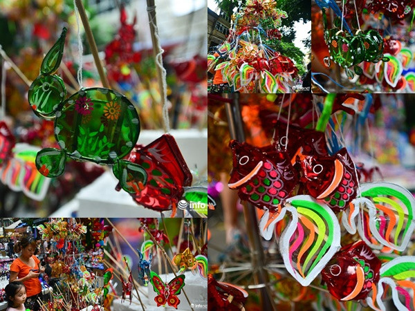 Xuất hiện đèn lồng siêu mini độc đáo làm bằng thủ công