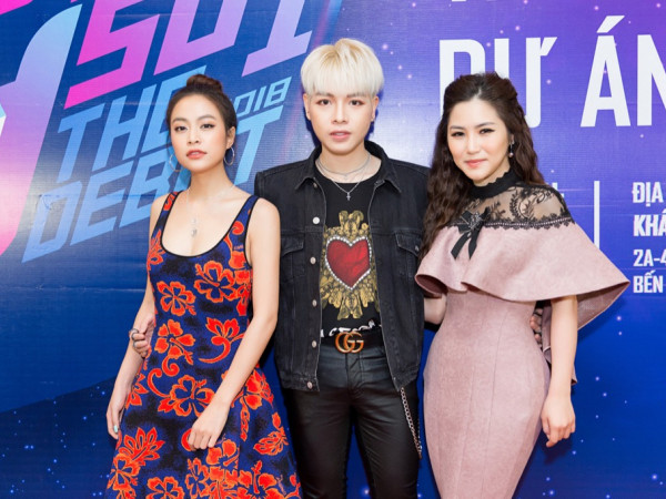 "The Debut" công bố Đức Phúc, Hoàng Thùy Linh, Hương Tràm là bộ 3 giám khảo