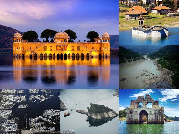 7 kỳ quan ngập chìm trong nước kỳ lạ trên thế giới