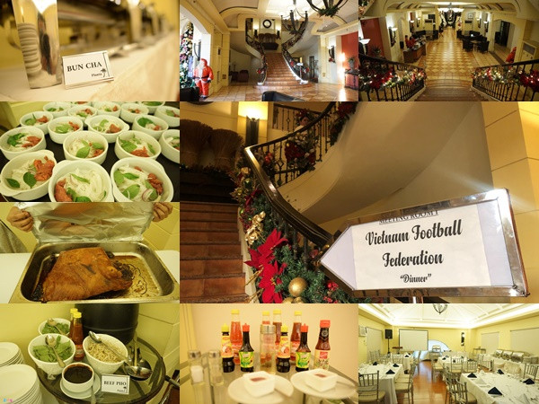 Phở bò, bún chả chờ thầy trò HLV Park Hang-seo ở khách sạn Philippines