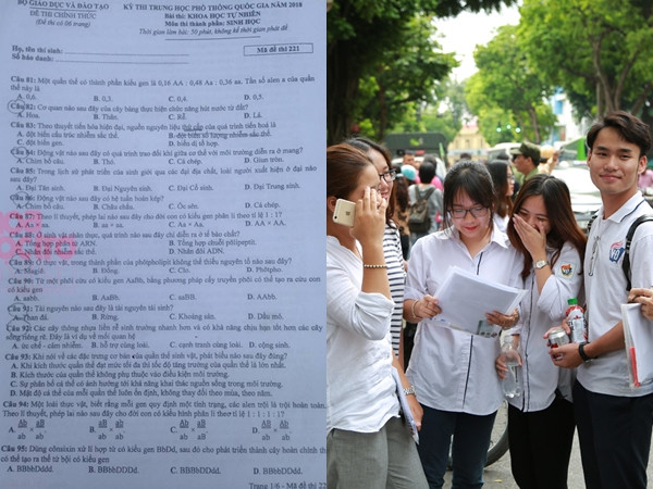 Teen đánh giá đề thi tổ hợp KHTN: "Vừa sức nếu muốn đạt điểm trung bình"