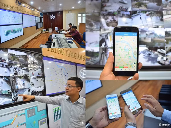 Hà Nội: Bạn hoàn toàn có thể né điểm ngập nước bằng smartphone
