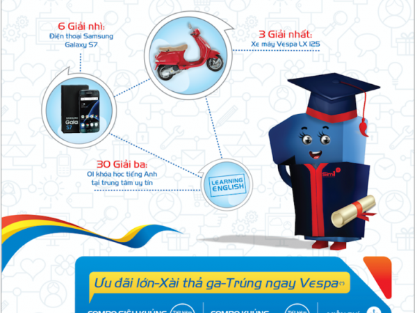 MOBIFONE trao giải “Ưu đãi lớn – Xài thả ga - Trúng ngay Vespa”