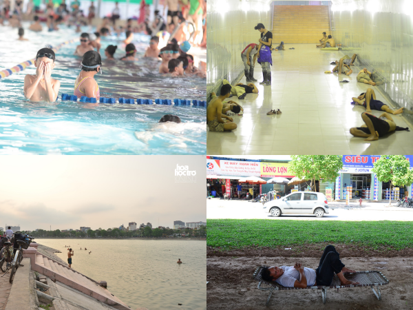 "Mục sở thị" những địa điểm người dân Hà Nội đưa nhau đi trốn... nóng
