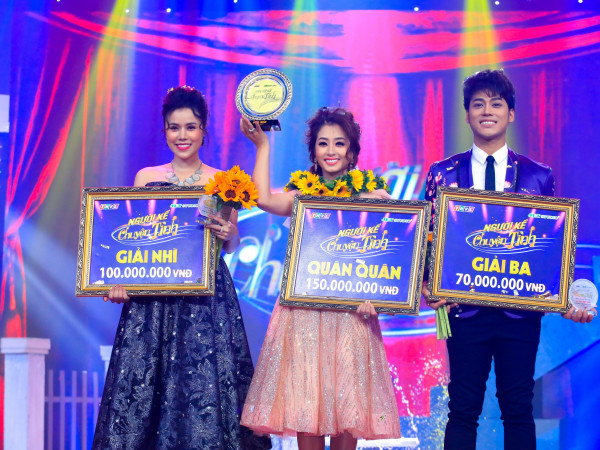 Vượt qua "đồng môn" Phan Ngọc Luân, Thu Hằng là học trò Mr.Đàm chiến thắng “Người Kể Chuyện Tình"