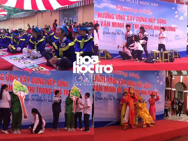 Hà Nội: Teen THCS Lê Ngọc Hân cùng nhau hưởng ứng nếp sống văn hóa - văn minh đô thị