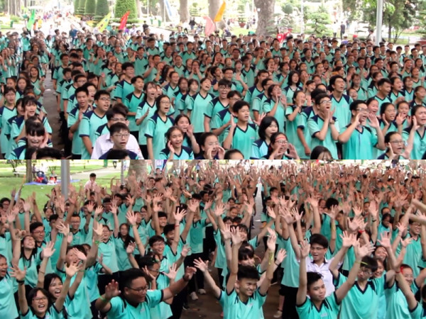 Màn nhảy “Chiếc bụng đói” siêu dễ thương tới 200K view của teen THPT Gia Định (TP. HCM)