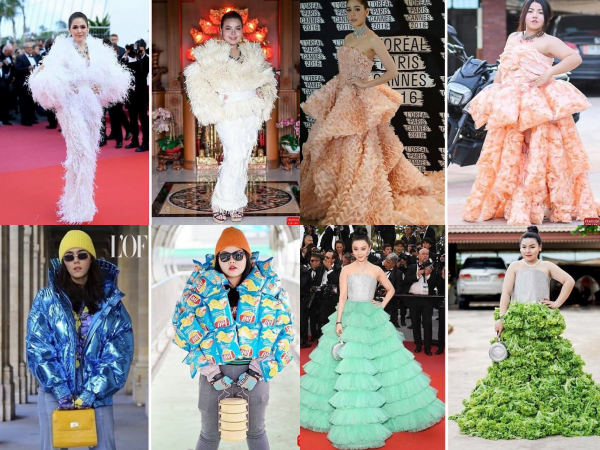 Cô gái gây sốt với những bộ cosplay người nổi tiếng bằng đồ ăn độc đáo