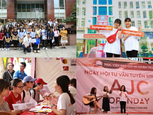 Cùng “check-in” ngày hội tư vấn tuyển sinh "AJC Open Day 2018"