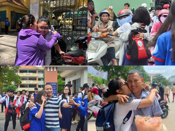 “Thi xong rồi, đi chơi thôi con!"