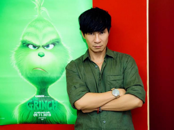 Lý Hải tham gia "đánh cắp Giáng sinh" cùng tiểu quái da xanh trong "The Grinch"