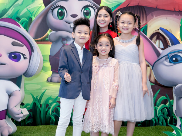 Sao nhí Ku Tin, Gia Khiêm, Bảo An xuất hiện tươi tắn ra mắt kênh giải trí dành cho thiếu nhi