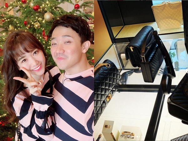 Hari Won hạnh phúc khi được nhận những món quà đắt đỏ từ Trấn Thành nhân dịp kỷ niệm ngày cưới