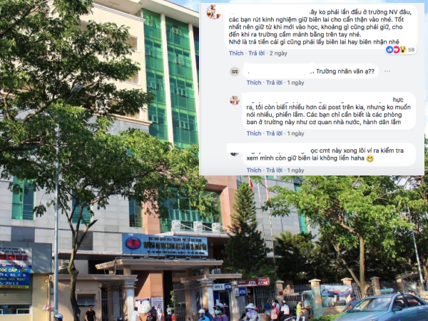 Sinh viên ĐH KHXH&NV TP.HCM bức xúc tố trường có sai sót trong việc thu học phí