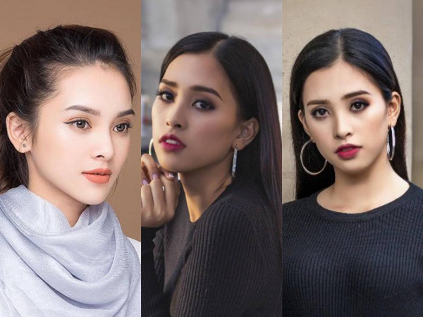 Bất ngờ trước nhan sắc giống nhau như chị em của Hoa hậu Tiểu Vy, Quỳnh Lương và Trang Pilla