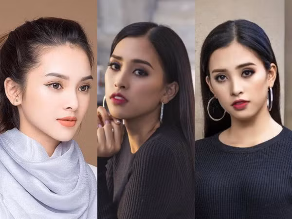 Bất ngờ trước nhan sắc giống nhau như chị em của Hoa hậu Tiểu Vy, Quỳnh Lương và Trang Pilla