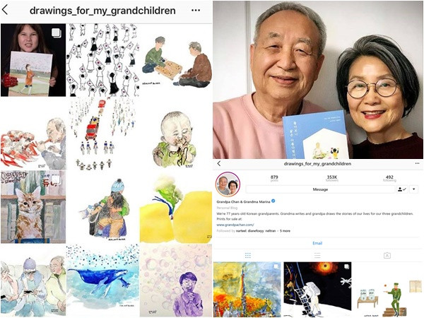 "Vẽ cho cháu của ông bà" - nơi lưu lại ký ức của ông bà siêu cấp dễ thương