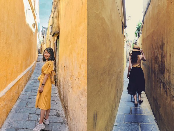 Không chỉ Sài Gòn, Hội An cũng có những con hẻm siêu nhỏ nhưng giới trẻ lại thi nhau đến check-in