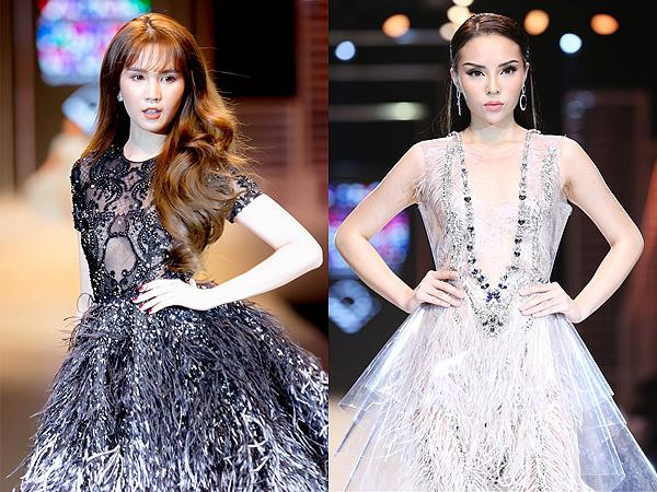 VIFW: Kỳ Duyên, Ngọc Trinh xinh như công chúa trong những thiết kế sang trọng của NTK Đỗ Long