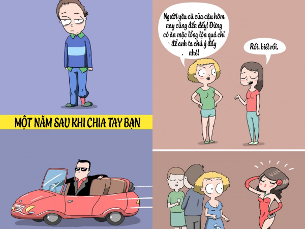 Bộ tranh vẽ 10 sự thật về người yêu cũ khiến ai xem cũng phải gật gù: "Đúng quá đi"!