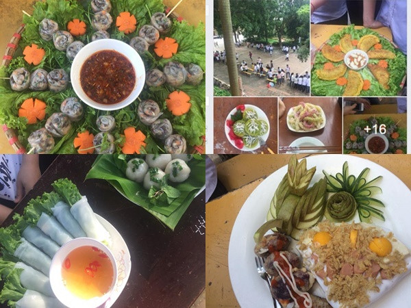 20-10 sớm cực ngầu của học sinh "nhà người ta": Thi nấu ăn cấp "ao làng" hoành tráng 