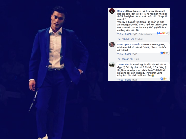 Bùi Tiến Dũng đi catwalk tại VIFW 2018 và đây là phản ứng của dân mạng