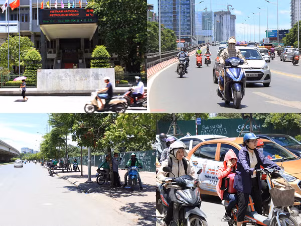 Đường phố Hà Nội như "chảo lửa"!