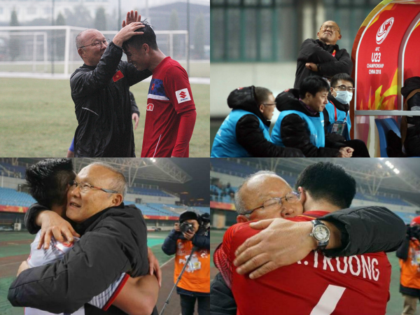 Những hình ảnh chứng minh "bố già" Park Hang Seo thương các học trò như con