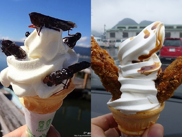 Kem châu chấu và những vị kem siêu độc lạ chỉ có ở Nhật Bản