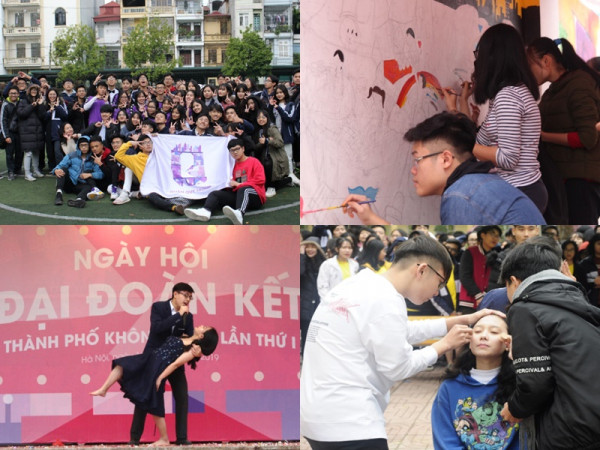 Hà Nội: Chơi hết mình, quẩy nhiệt tình cùng teen THPT Yên Hòa trong gala AMOY 2019