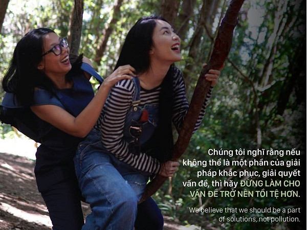 Helly Tống chưa bao giờ từ bỏ “sống xanh” với thông điệp “Lại đây, lại đầy” 