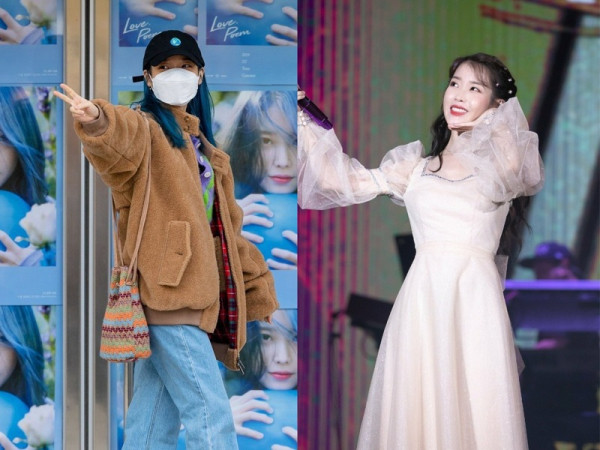 Có ai như IU: style sân khấu xinh như công chúa thì đời thường nhìn như bà thím