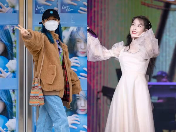 Có ai như IU: style sân khấu xinh như công chúa thì đời thường nhìn như bà thím