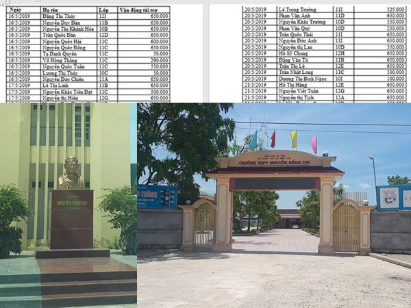 Phụ huynh bức xúc vì trường vận động nộp tiền xây tượng đài theo hình thức ép buộc