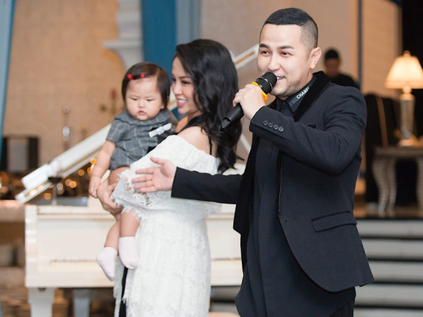 Tổ chức sinh nhật cho con gái đầu lòng, chị dâu Bảo Thy tiết lộ đang mang thai tháng thứ 5