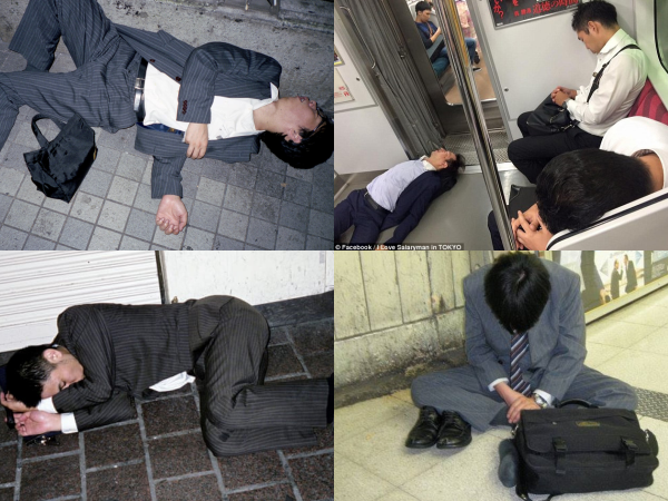 Chùm ảnh chứng minh người Nhật đang bị "ám sát" và thủ phạm chính là... công việc