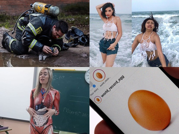 Nhìn lại 10 khoảnh khắc gây bão trên mạng xã hội thế giới năm 2019