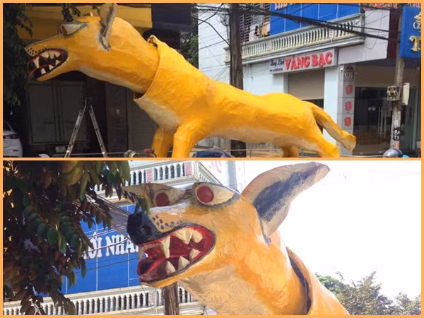 Linh vật Trung Thu nhưng lại lai giữa chó và chồn khiến dân mạng vừa cười lăn lộn 